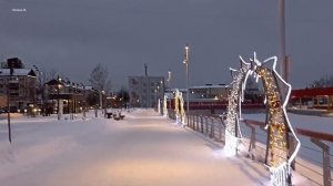 Вечерняя прогулка. 21 января Южно-Сахалинск.mp4