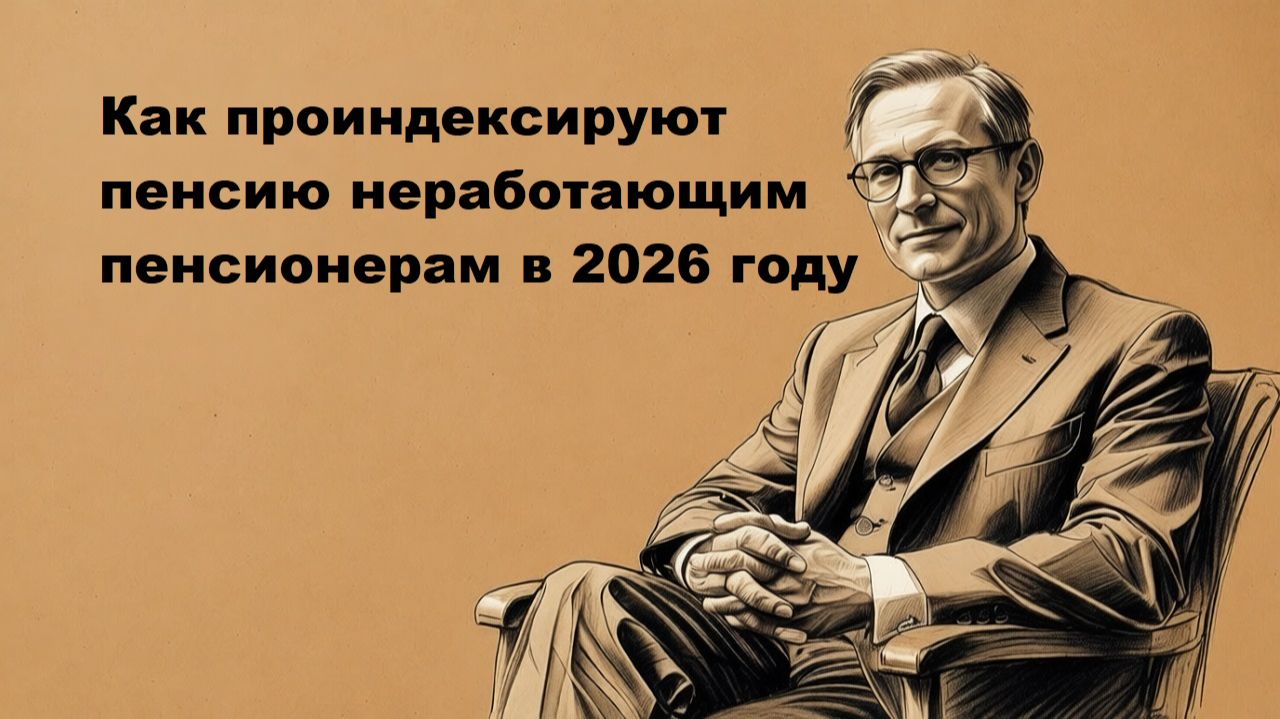 Как проиндексируют пенсию неработающим пенсионерам в 2026 году смотреть онлайн