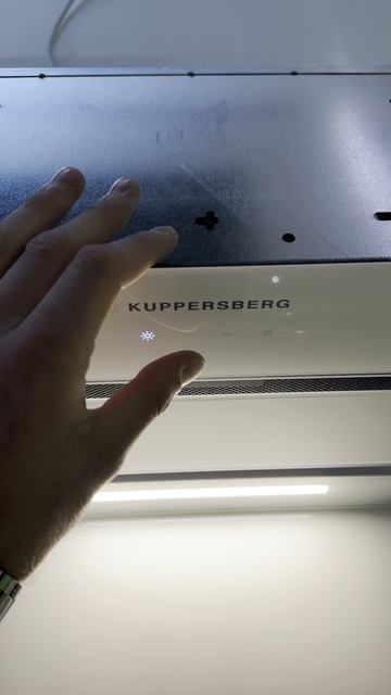 INTOUCH -1 60 WG вытяжка встраиваемая KUPPERSBERG смотреть онлайн
