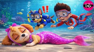 Щенячий патруль и Маршалл. Залипательное видео. Мультфильм для детей и малышей. Анимация 100