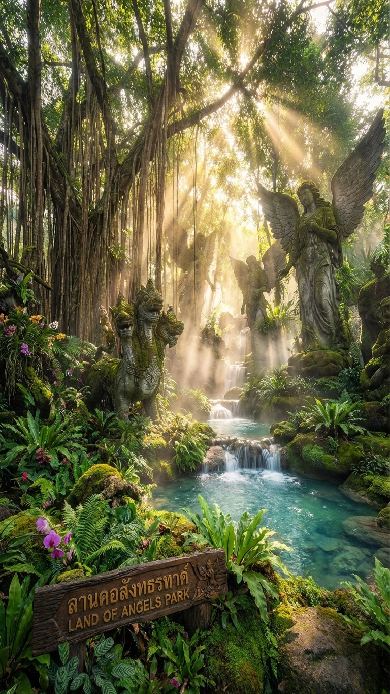 Открыли для себя райский уголок в Чиангмае! Land of Angels или Dantewada - это просто невероятно. смотреть онлайн