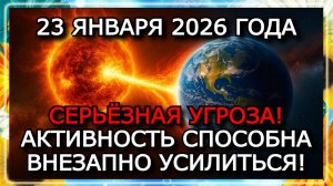 МАГНИТНЫЕ БУРИ 23 ЯНВАРЯ 2026 — СИЛЬНАЯ БУРЯ K6 И УГРОЗА ОТ СОЛНЕЧНОГО ПЯТНА