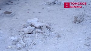 Томичи недовольны состоянием остановок в городе