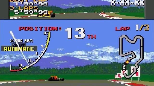SMD - Ayrton Senna's Super Monaco GP II смотреть онлайн