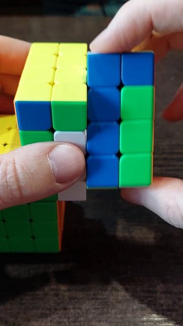 OLL-паритет на сиамском кубике 4х4 смотреть онлайн