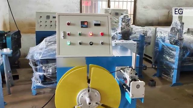 Станок для перемотки проволоки QP-500 смотреть онлайн