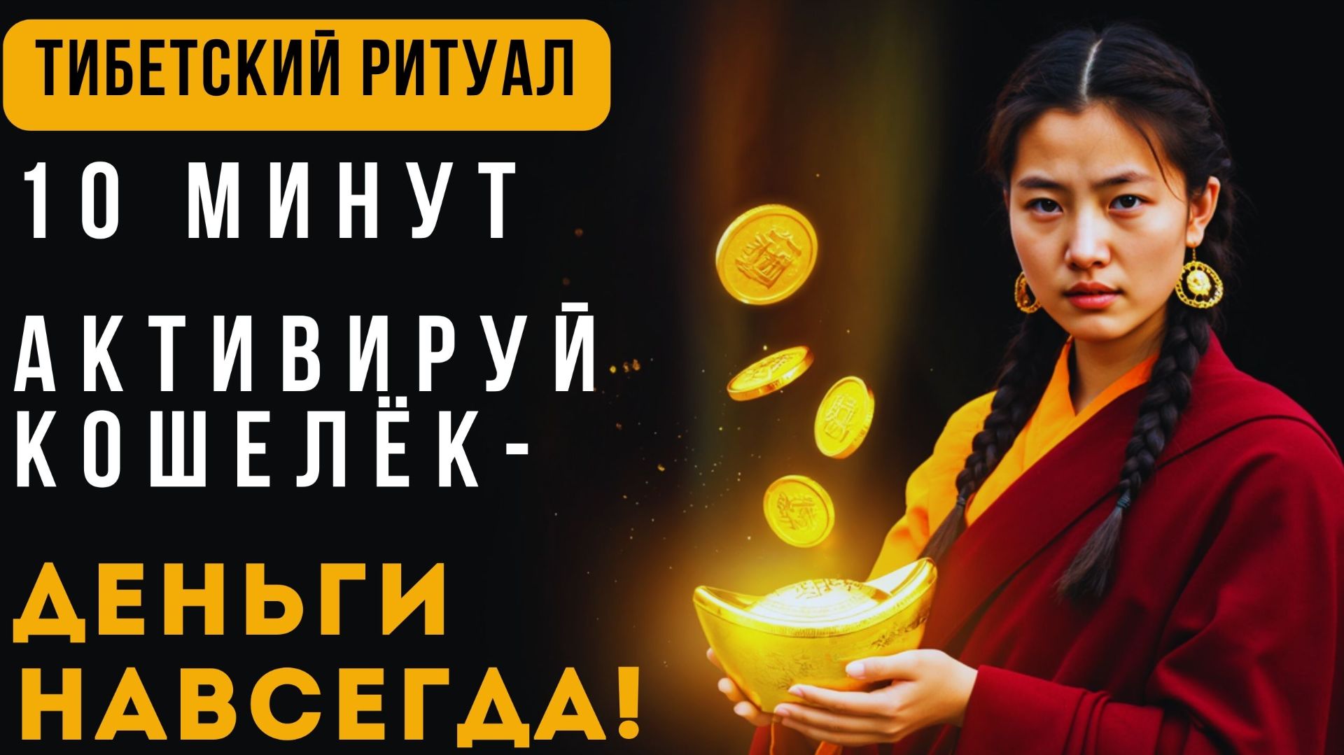 Сделай ЭТО с кошельком ОДИН РАЗ — и деньги будут приходить ПОСТОЯННО! Тибетский ритуал активации! смотреть онлайн