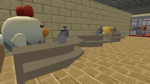 Топ 3 идеи что можно построить на карте  dust  в Chicken gun!