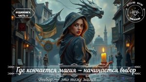🎧АУДИОКНИГА ПОЛНОСТЬЮ✨Где кончается магия-начинается выбор🧭ЧАСТЬ6️⃣героический фэнтези⚔️детектив🔍