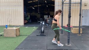 Banded Hip Flexor Stretch | Растяжка сгибателе бедра с резиной