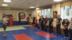 Ножевой бой, фрагмент семинара