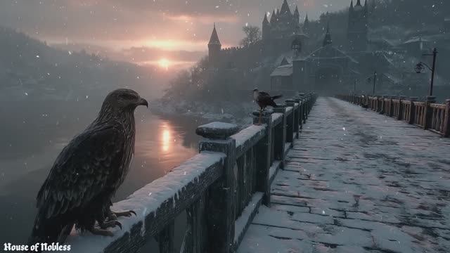 🎵 Средневековая фэнтезийная музыка и анимационная атмосфера 🎄 смотреть онлайн