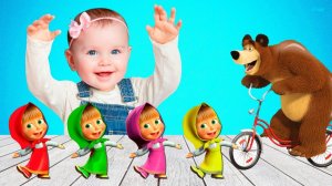 Учим цвета - Маша и Медведь - Развивающие видео для детей Мультик для малышей