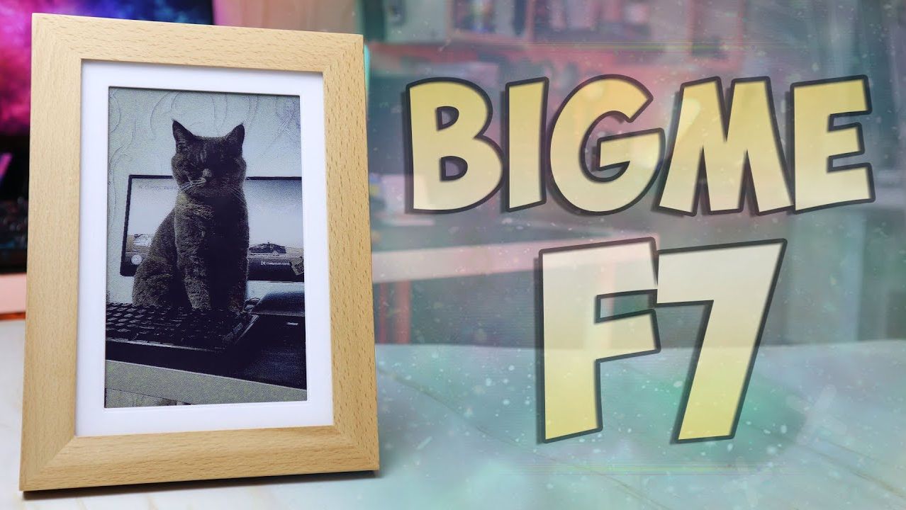 Bigme F7 Обзор Электронной фоторамки с Eink Spectra 6 экраном - Неожиданная инновация? смотреть онлайн