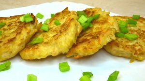 Ух какая ВКУСНЯТИНА из простых продуктов. Немного фарша и три картошки, уминаем за минуты