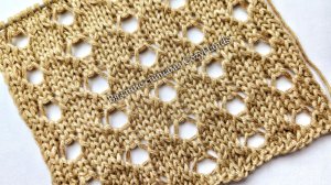 Красивый узор с ажурным эффектом