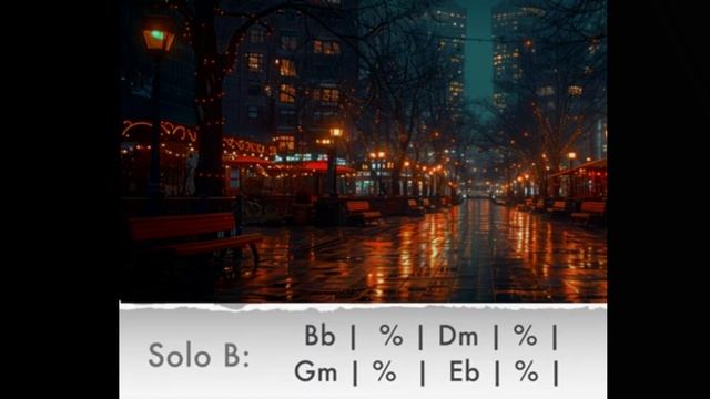 Midnight Rain Deep Emotional Ballad Guitar Backing Track in Bb смотреть онлайн