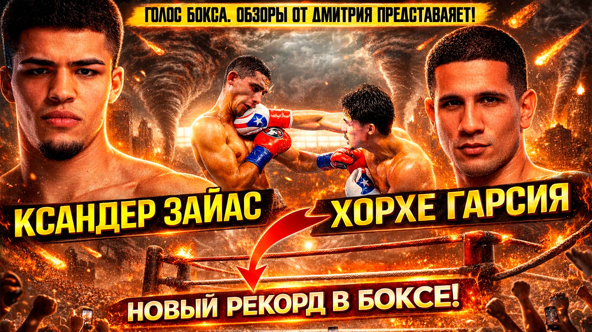 САМЫЙ МОЛОДОЙ ЧЕМПИОН МИРА! Обзор титульного боя Ксандер Зайас - Хорхе Гарсия смотреть онлайн