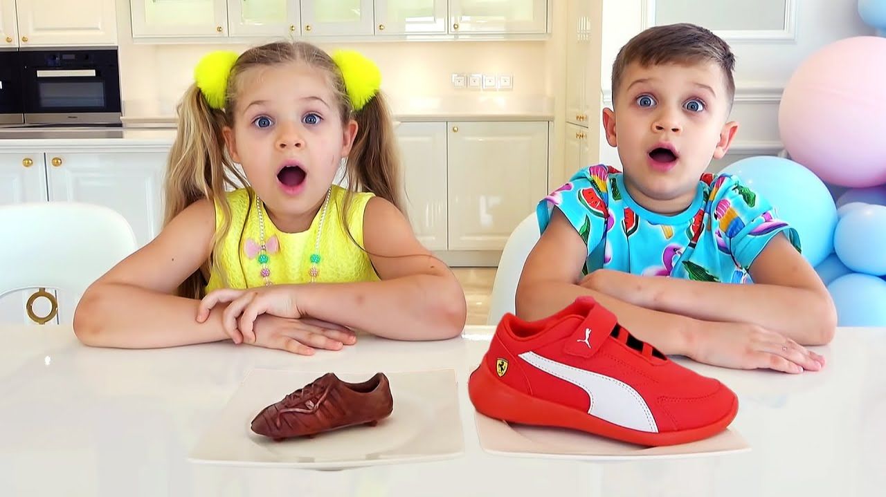 Диана и Рома на русском - Сборник лучших видео для детей смотреть онлайн