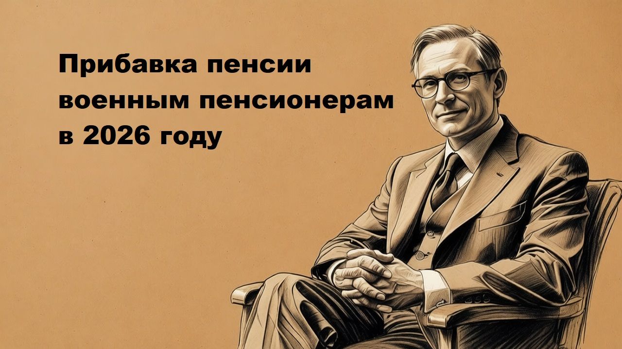 Прибавка пенсии военным пенсионерам в 2026 году смотреть онлайн