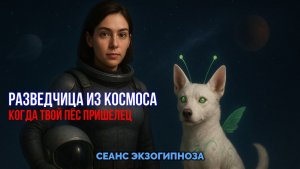 РАЗВЕДЧИЦА ИЗ КОСМОСА. КОГДА ТВОЙ ПЕС ПРИШЕЛЕЦ