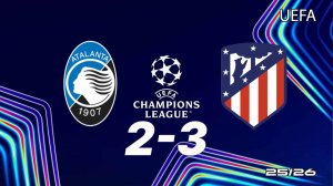 Аталанта — Атлетико 2-3. Обзор матча. Лига чемпионов 25/26.