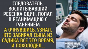 Следователь, воспитывавший сына один, попал в реанимацию по службе… А узнав, кто забирал его из сада