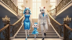 Преданные папой, как котёнок и мама кошка вернули свое счастье.