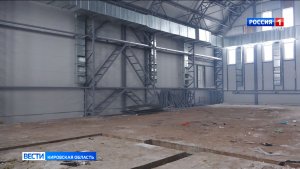 В Вятских Полянах продолжается строительство модульного плавательного бассейна