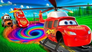 МУЛЬТИКИ ПРО МАШИНКИ 🚗 МОЛНИЯ МАКВИН И НАСТОЯЩИЙ ТУРЬО- ДРАЙВ. БИТВА ЧЕМПИОНОВ ПРИСТОНА