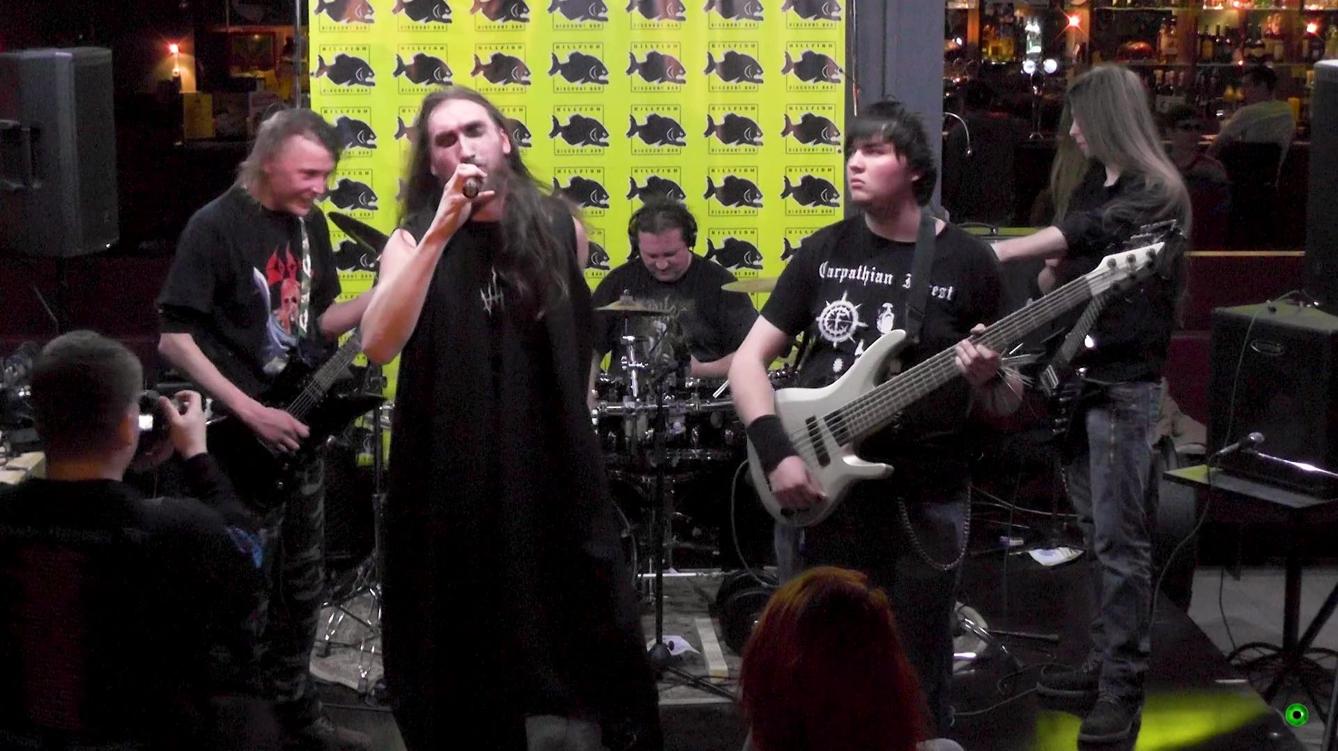 Azathoth. Black/death metal.Концерт в killfish Астрахань 2014 смотреть онлайн