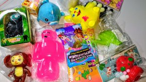 АСМР СКВИШИ лапки распаковка АСМР сквишей ТАБА лапки 🐾