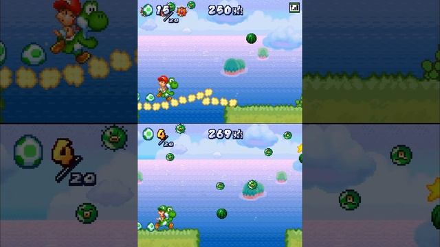 Yoshi Touch & Go VS Battle [Nintendo DS] (2 player) смотреть онлайн