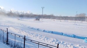 Каменск-Уральский Командный Чемпионат России 1 этап 7 заезд Мега-Лада - Торпедо-ШААЗ #ледовыйспидвей