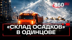 Тонны снега под контролем в Одинцове