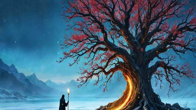 Секреты леса - Нежная музыка леса друидов, фоновая музыка для отдыха смотреть онлайн