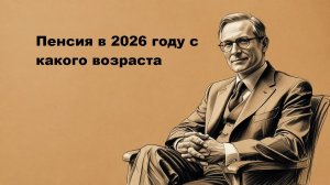 Пенсия в 2026 году с какого возраста