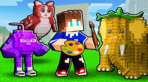 БРЕЙНРОТЫ НО ИЗМЕНИЛИ СВОЙ ЦВЕТ В МАЙНКРАФТ МУЛЬТИК