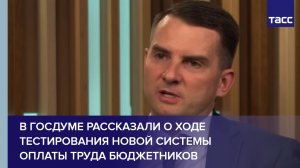 В Госдуме рассказали о ходе тестирования новой системы оплаты труда бюджетников