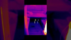 Баня Бочка на тепловизоре в -30