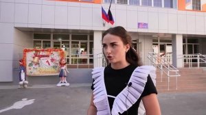 Ученица шахтерской школы № 19 благодарна Сахалинской области за ремонт учебного заведения