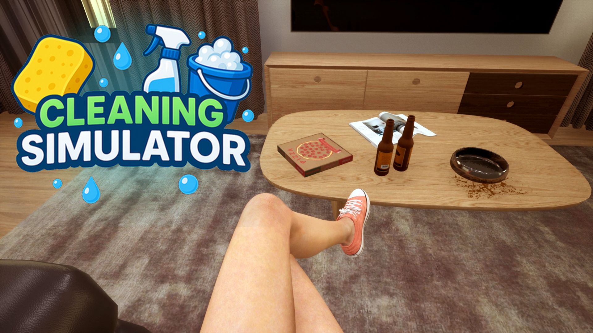 УБОРКА И МОЙКА - Cleaning Simulator #первыйвзгляд смотреть онлайн