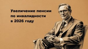 Увеличение пенсии по инвалидности в 2026 году