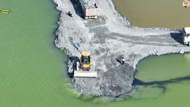 Строительство, высотные съемки , обзор, засыпка смотреть онлайн