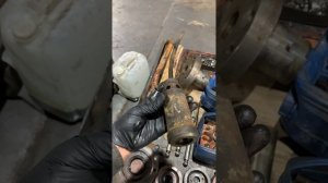 Дефектовка насоса 2.3ПТ45 (Коммаш) (часть 2)