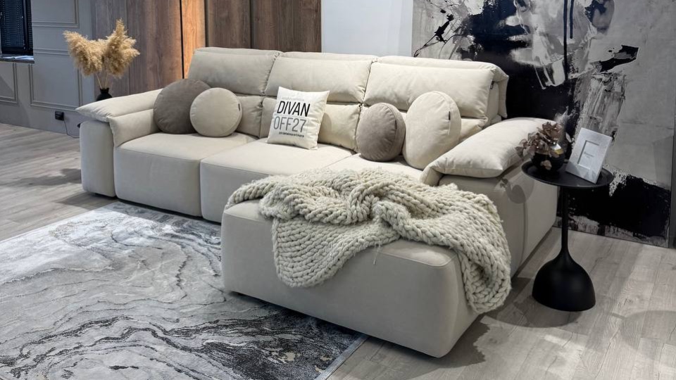 Кайфовый диван от фабрики мягкой мебели DIVANOFF27. (Собственное производство) смотреть онлайн