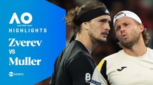 21.01.2026 | ОБЗОР ИГРЫ | Александр Зверев - Александр Мюллер | 2-й круг | AO 2026 | Highlights