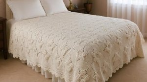 Красивый квадрат для пледа, связанный крючком - Вязание крючком для начинающих