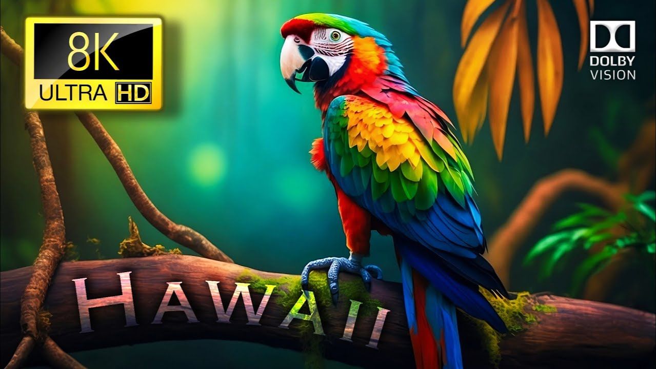 Гавайи 8K Ultra HD [60FPS] Dolby Vision | Hawaii 8K HDR смотреть онлайн