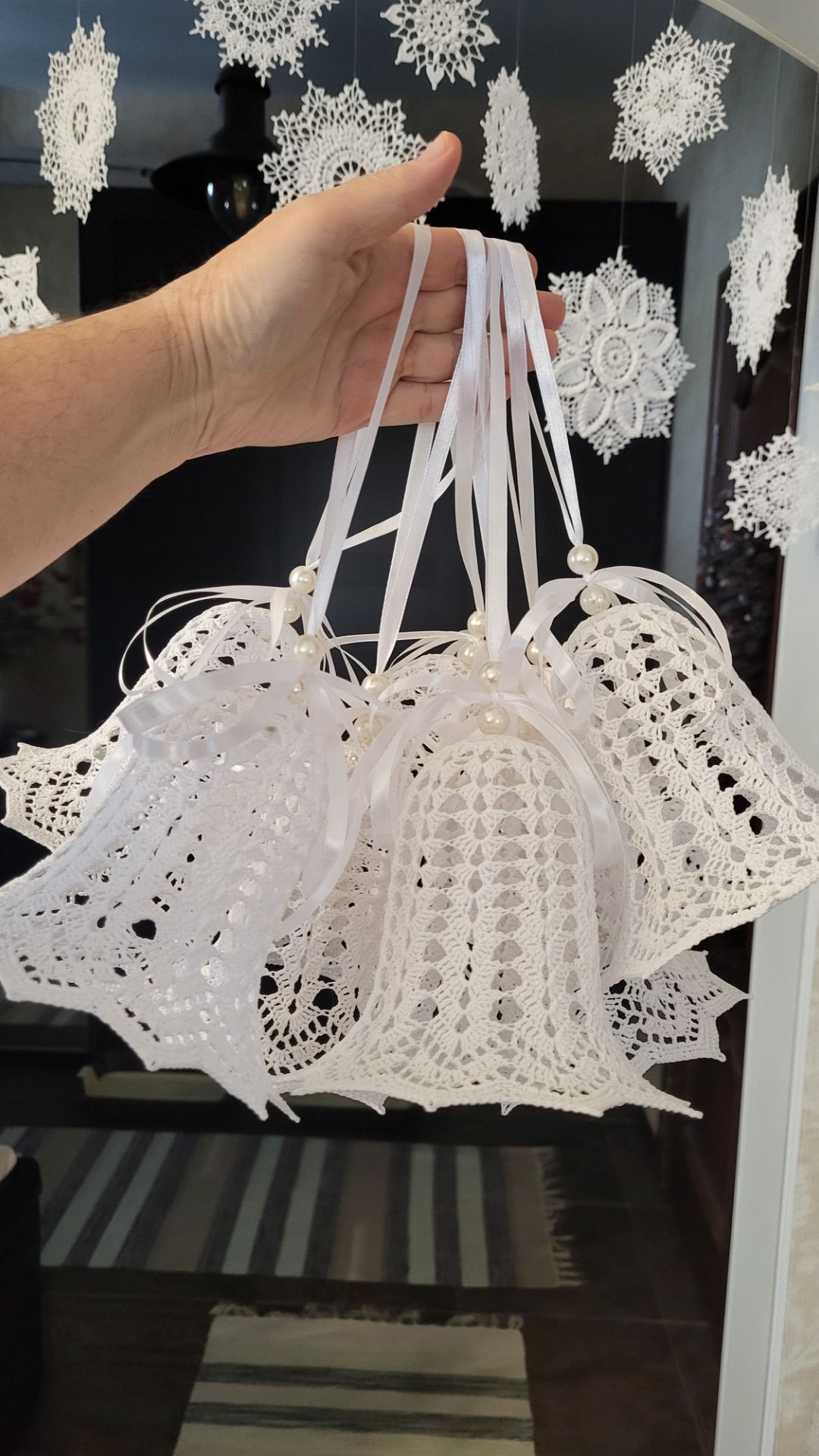 Я их связала! Колокольчики крючком! #bell #колокольчик #crochet #елочнаяигрушка #christmasbell смотреть онлайн